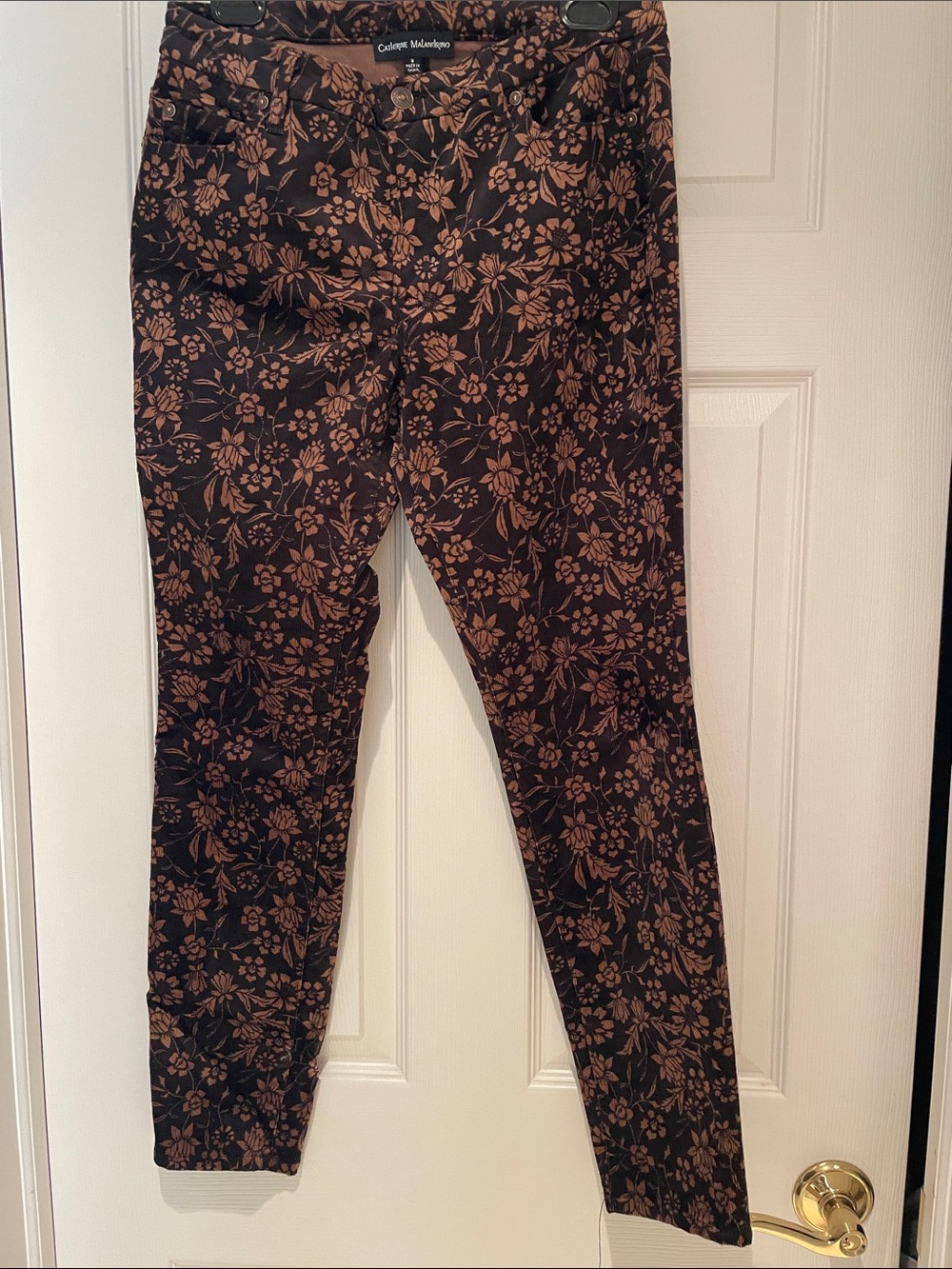 Catherine Malandrino slim leg pant